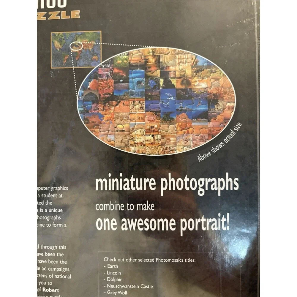 Elvis Jig Saw Puzzle 1000+ Piece Photomosaics By Robert Silvers 27